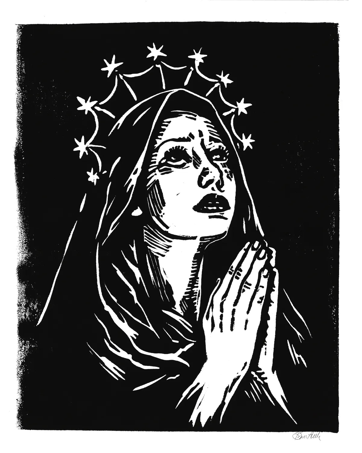 Mary Crying blood